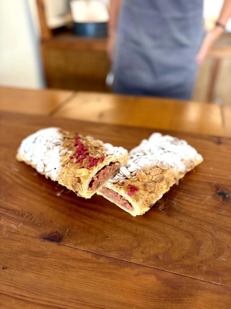 Ricotta y frambuesa