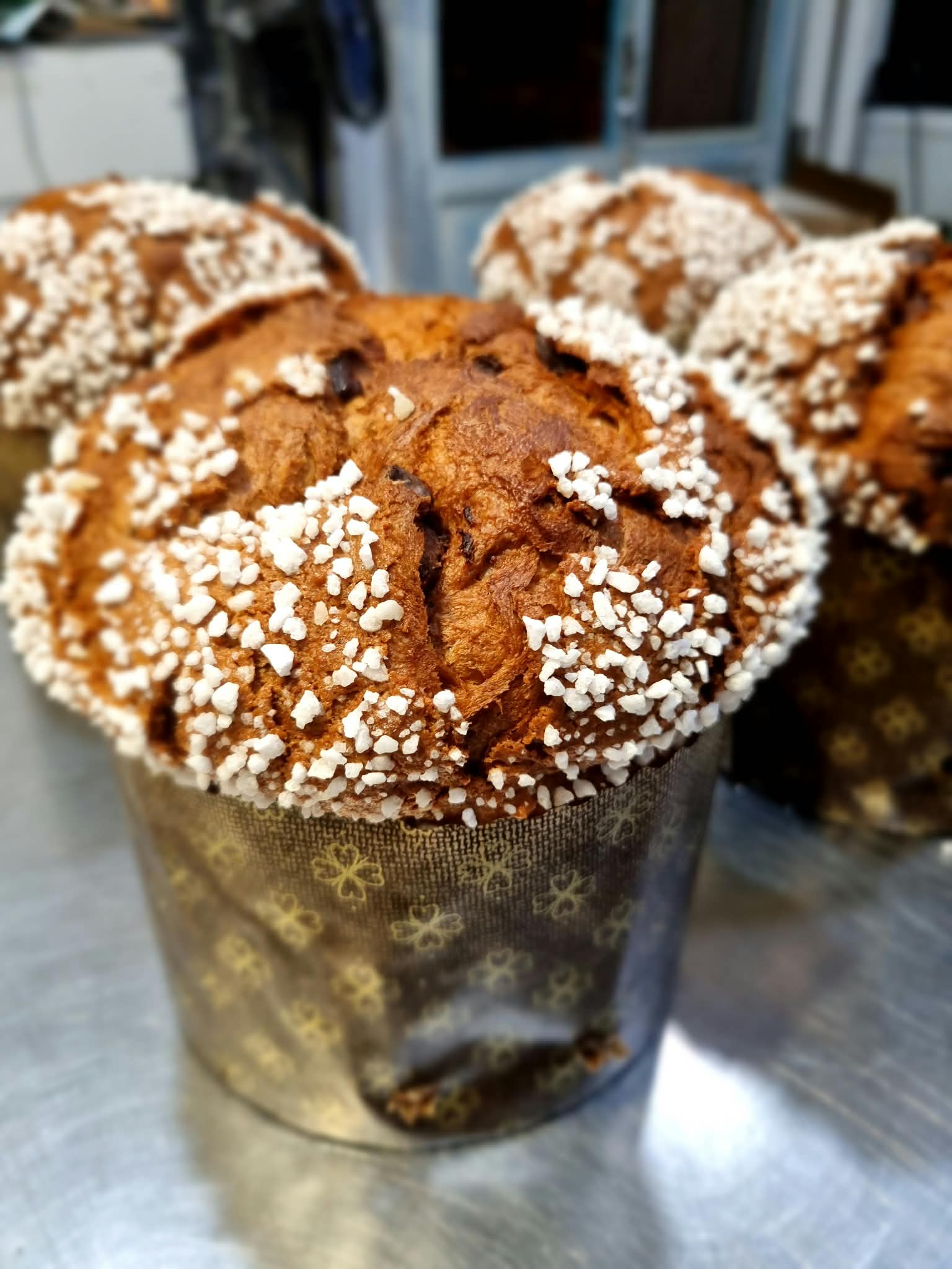 Panettone de chocolate